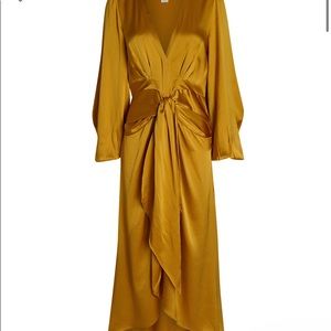 Divine Heritage silk charmeuse gown